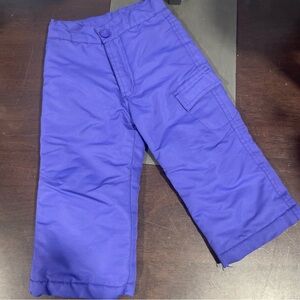 Slalom Purple snow pants  2T